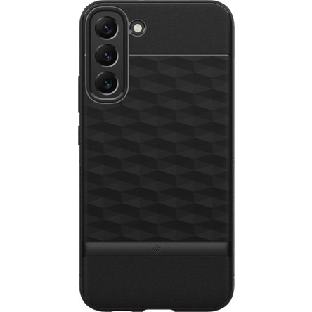 Spigen Caseology Samsung Galaxy S22 Plus ile Uyumlu Kılıf Parallax Matte Black - ACS03973