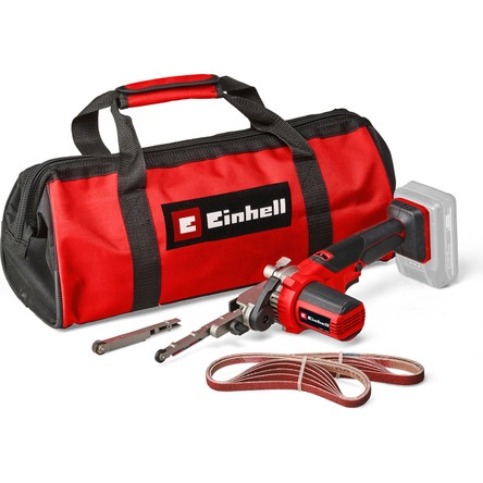 Einhell Akülü Bant Eğe TE-BF 18 Li-Solo Power X-Change (18 V, 1.700 m/dk hıza kadar, 9 mm ve 13 mm 2x zımpara kolu, 12x zımpara bandı dahil, Akü Dahil Değildir) - 4461000