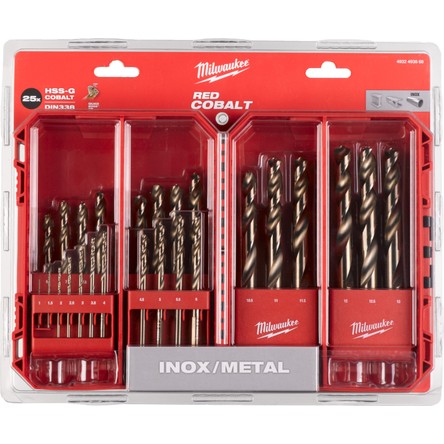 Milwaukee Metal Matkap Ucu Seti 25 Parça - 4932493868