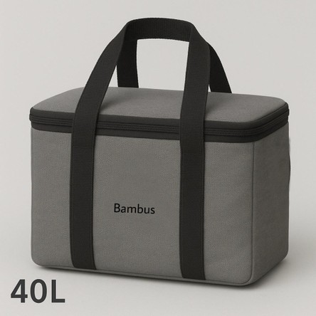 Bambus Home Termal Çanta 40 Litre Termos El Çantası Buzluk Piknik Çantası