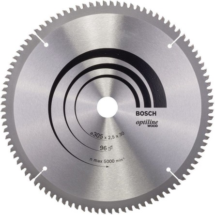Bosch Optiline Wood 305x30 Mm 96 Diş
