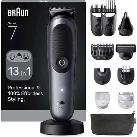 Braun Hepsi Bir Arada Series 7, 13'ü 1 Arada Tıraş Kiti, Problade, Autosense, AIO7560