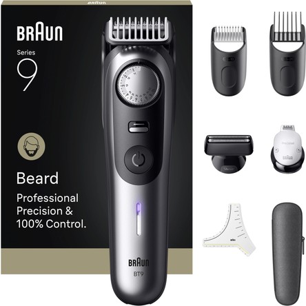 Braun Sakal Düzeltici Series 9, +7 Berber Ekipmanları, 52 Uzunluk, Problade, BT9520
