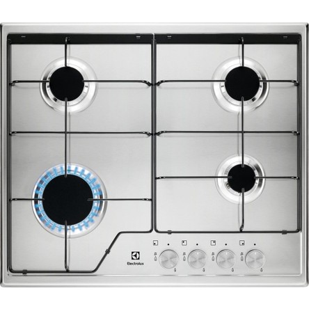 Electrolux KGS6424SX Speedburner Emaye Izgaralı 60 cm Gazlı Inox Ankastre Ocak