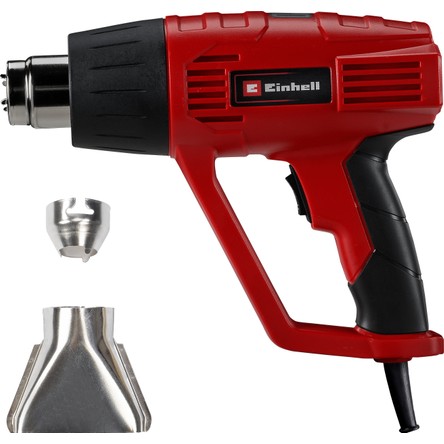 Einhell Sıcak Hava Tabancası TC-HA 2000/1 (2.000 W, 2 sıcaklık kademesi 350°C/550°C, 2 güç kademesi, aşırı ısınma koruması, 2 parçalı aksesuar dahil) - 4520184
