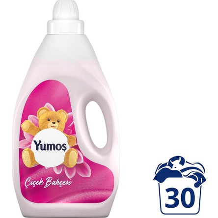 Yumoş Çamaşır Yumuşatıcısı Çiçek Bahçesi 3 Lt