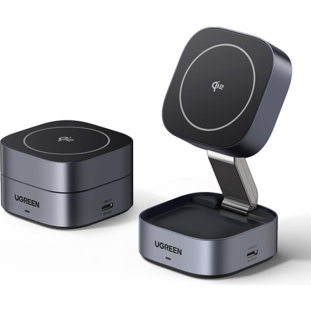 UGREEN Ugreen 2-In-1 Magsafe Kablosuz Hızlı Şarj Standı - 35316