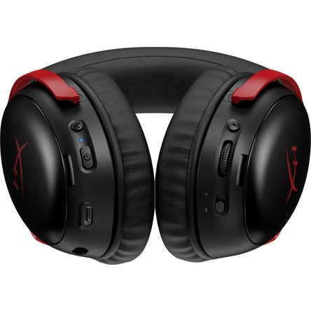 HyperX Cloud III S Kırmızı Siyah Kablosuz Oyuncu Kulaklığı A59Z0AA