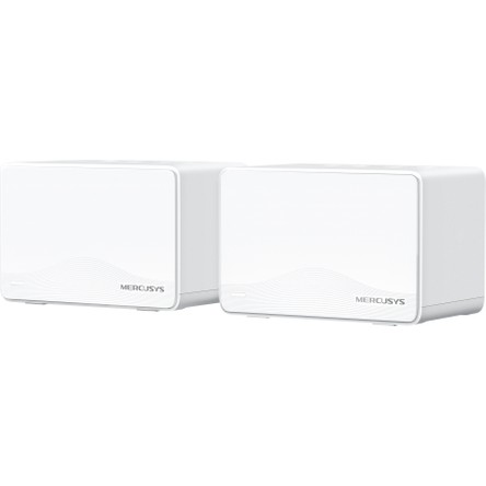 Mercusys Halo H25BE(2-PACK) | Wi-Fi 7 Mesh Sistemi | BE3600 Mbps Hız | Fiber Uyumlu | Dual-Band | 3X1G Port | 460 M² Kapsama | Mlo | 320 Mhz, 4k-Qam | 8k Yayın | Kolay Kurulum ve Kullanım