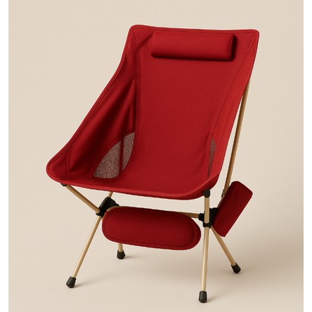 Uniqamp ® Ergo™ Ultra Hafif Ergonomik Katlanır Kamp Sandalyesi