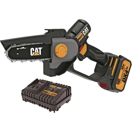 Cat DG231 18VOLT 4.0AH Li-Ion 12CM Profesyonel Şarjlı Kömürsüz Zincirli Testere