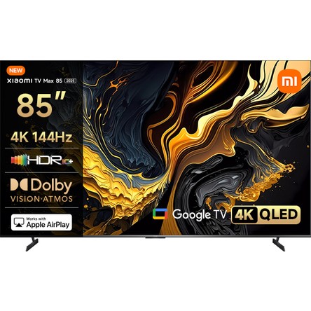 Xiaomi Max 85 2025 - 4K Ultra HD QLED Smart TV 85 inç Google Uydu Alıcılı