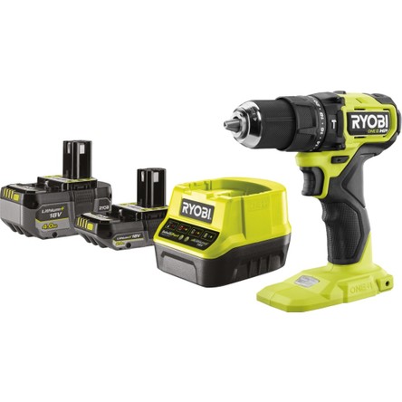 Ryobi RPD18C1-242S Akülü Kömürsüz Darbeli Matkap 1x4.0Ah + 1x2.0Ah + Şarj Cihazı - 5133006524