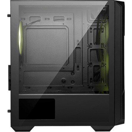 MSI Msı Mag Forge M120R Aırflow Temperli Cam 3X120MM 1X120MM Argb Fan Matx Gaming Bilgisayar Kasası