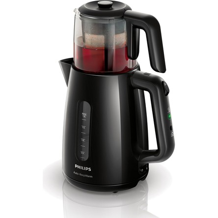 Philips Daily Collection Çay Makinesi, 1700W, 1,9 Lt Su Isıtıcısı, Otomatik Sıcak Tutma, Cam Demlik, HD7301/00