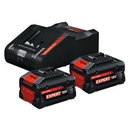 Bosch Başlangıç Seti 2x EXBA18V-80 8.0 Ah + EXAL18V-160