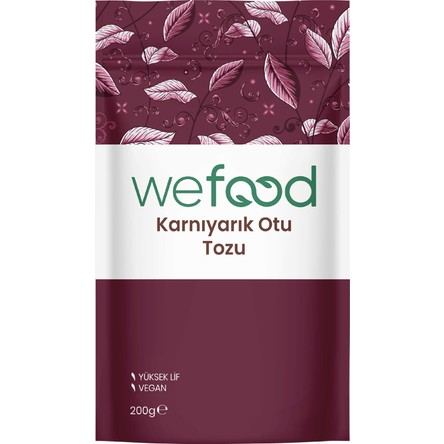 Wefood Karnıyarık Otu Tozu 200 gr 8682392174181