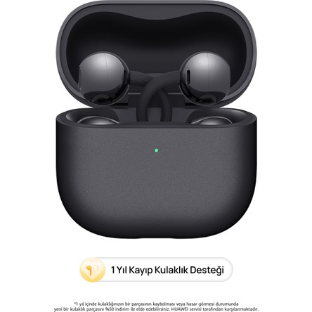 Huawei HUAWEI Freeclip 2, açık kulak tasarımlı bluetooth kulaklık, Hafif Tasarımla Gün Boyu Rahat Kullanım, 38 Saate Varan Pil Ömrü, (HUAWEI Türkiye Garantili), Siyah