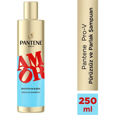 Pantene Amor Edition Pro-V Pürüzsüz ve Parlak Şampuan 250ML