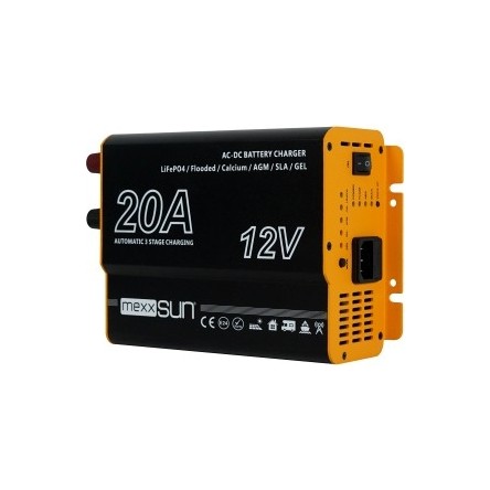Mexxsun Ac-Dc Akü Şarj Cihazı 12V 20A (GS1220B)