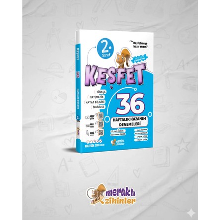 Meraklı Zihinler 2. Sınıf Keşfet 36 Haftalık Kazanım Denemeleri