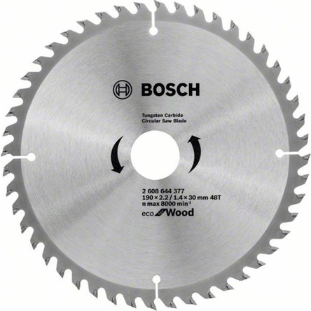 Bosch Eco For Wood Daire Testere Bıçağı 48 Diş