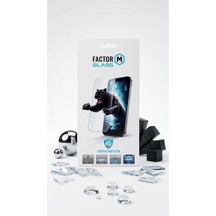 Factor-M Xiaomi Redmi NOTE15 Pro 5g Uyumlu 6d Tam Korumalı Temperli Cam Ekran Koruyucu [Kavisli Kırılma Önleyici Tasarım] [Parmak İzine Dayanıklı] [Hd Ultra Şeffaf]