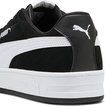 Puma Court Classıc Clean Sd Unisex Günlük Ayakkabı 40268001 Siyah görsel 6
