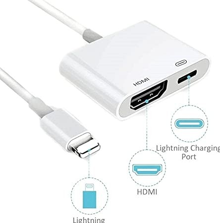 Die Grup Daytona L8-Hl Apple iPhone iPad Lightning To 4K 1080P Hd HDMI Lightning Pd Çevirici Hub Adaptör görsel 3