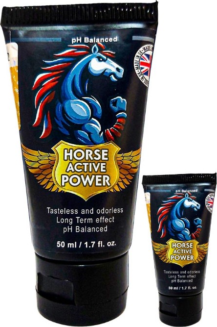 TeknoKapsül Horse Active Power Cream 2 Adet Sertpe.nis Masaj Kremi 50 ml
