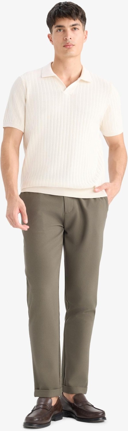 DeFacto Jogger Fermuarlı Paça Yazlık Kumaş Pantolon E4779AX25SM