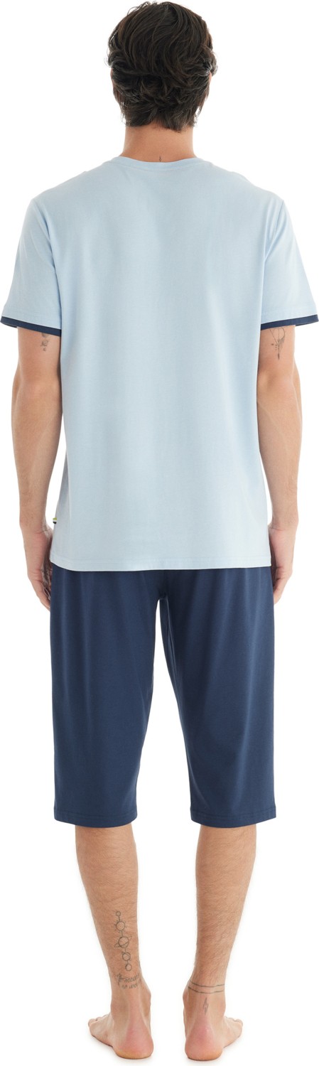 Blackspade Erkek Pijama Takımı 40710 - Mavi görsel 4