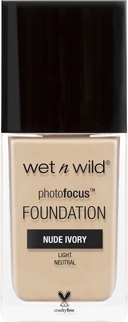 3Ecoswear Wet N Wild Photo Focus Fondöten Nude Ivory