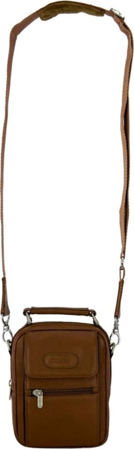 Woodhub Hakiki Deri Erkek Çanta, Şık ve Kullanışlı, Taba Renginde, 1710 Numara görsel 4