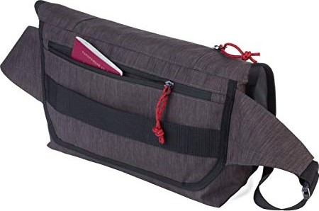 Aesco Üniseks, Yetişkin Iş Crossbody Çantası, Siyah, 375 x 200 x 85 mm görsel 3
