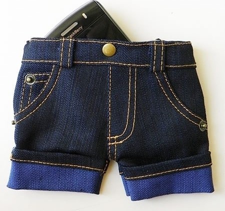 TeknoKapsül Buffer® Jean Short Telefon Kılıfı ve Cüzdan