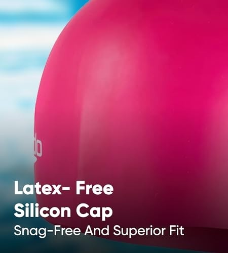 Die Grup Moulded Swimcap Silicon Cap Yüzücü Bonesi görsel 5