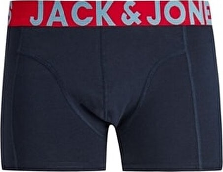 Jack & Jones Jaccrazy Düz Desenli Boxer 3 Paket Noos Erkek İçin Rahat Paça Tipi görsel 3