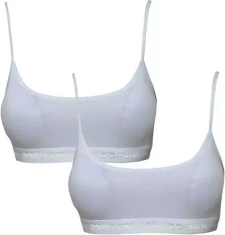 MiraLive Pedli Ip Askılı Beyaz Büstiyer 2 Adet