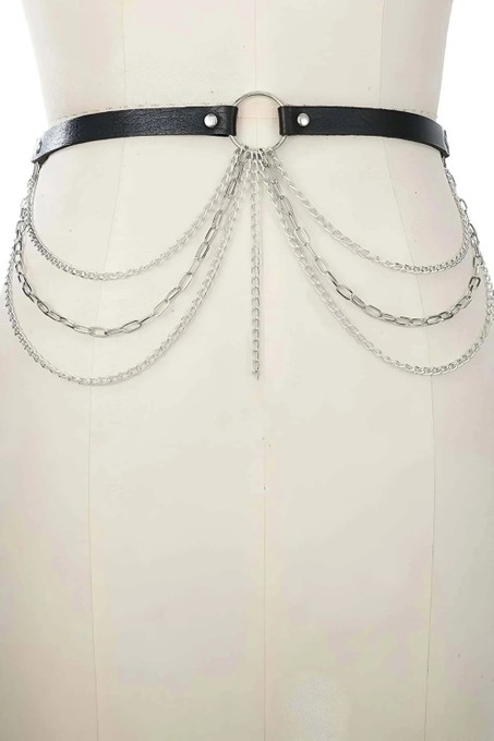 Çamaşır Kenti Zincirli Bel Kemer Harness - CMSR922 görsel 6