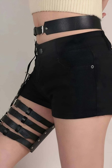 Beruflic Seksi Deri Jartiyer Aksesuarı - BRF1173 görsel 4