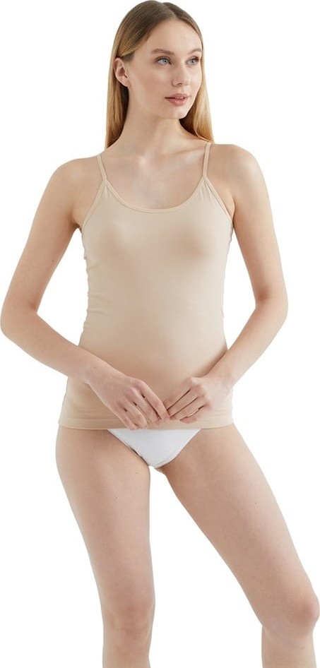 Yade Fashion Kadın Askılı Atlet 3’lü Set %95 Viskon Yumuşak Kumaş İnce Askılı Rahat Kalıp görsel 8