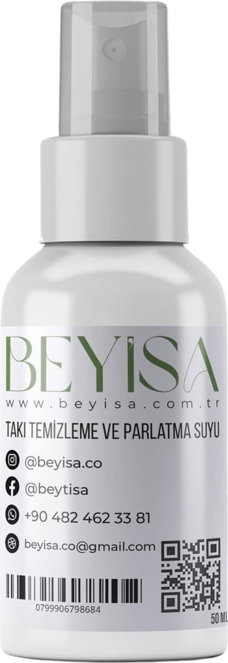 OEM Altın & Gümüş Takı Temizleme ve Parlatma Syu 50 ml - Hızlı Etkili Mücevher Temizleyici, Kararma Giderici ve Parlatıcı Solüsyon