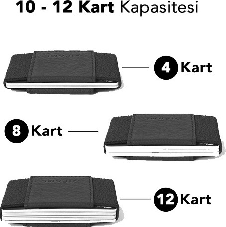 Difami Minimal Hakiki Deri Cüzdan Kartlık - Taba görsel 4