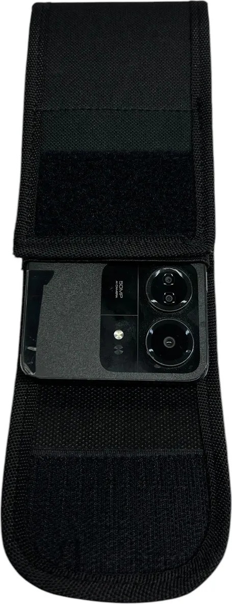 Fhd Bags Erkek Cırtlı Kapaklı Kemere Takılan Telefon Kılıfı (Dik) görsel 2