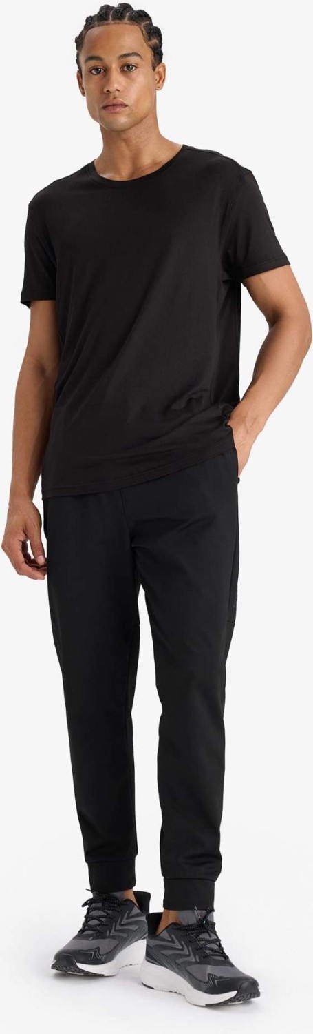 DeFacto Standart Fit İçi Yumuşak Tüylü Skuba Dalgıç Kumaş Sporcu Jogger Eşofman Altı D7308AX25SP görsel 2