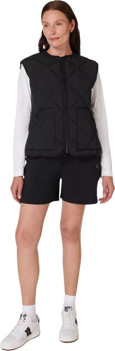 Die Grup Sweaty Betty Explorer 5.5 Short Kadın Siyah Şort görsel 2