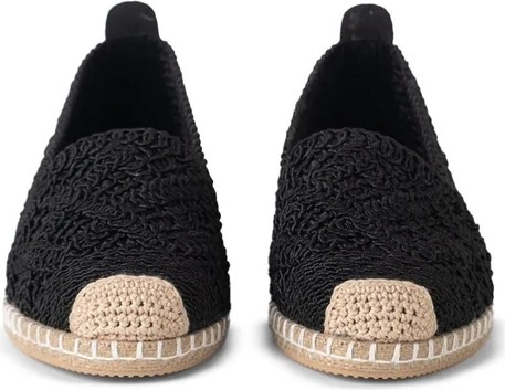 Letafia Mayfair Siyah Dantel Detaylı Espadril görsel 7