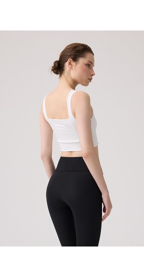 Cottonhill Lacivert Kare Yaka Crop Top Büstiyer görsel 8