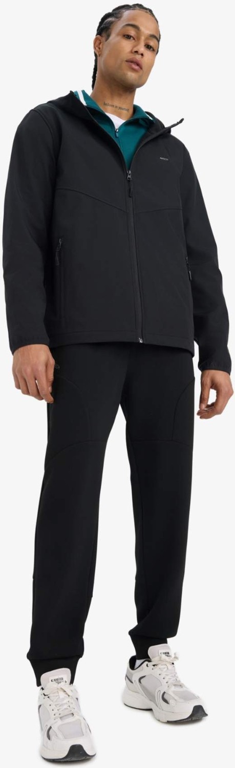 DeFacto Sıcak Tutan Rüzgar Geçirmez Su İtici Softshell Yağmurluk A2122AX25AU görsel 2